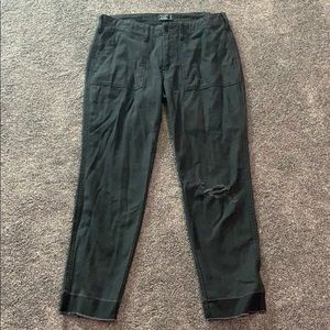 Gray Boyfriend Jeans